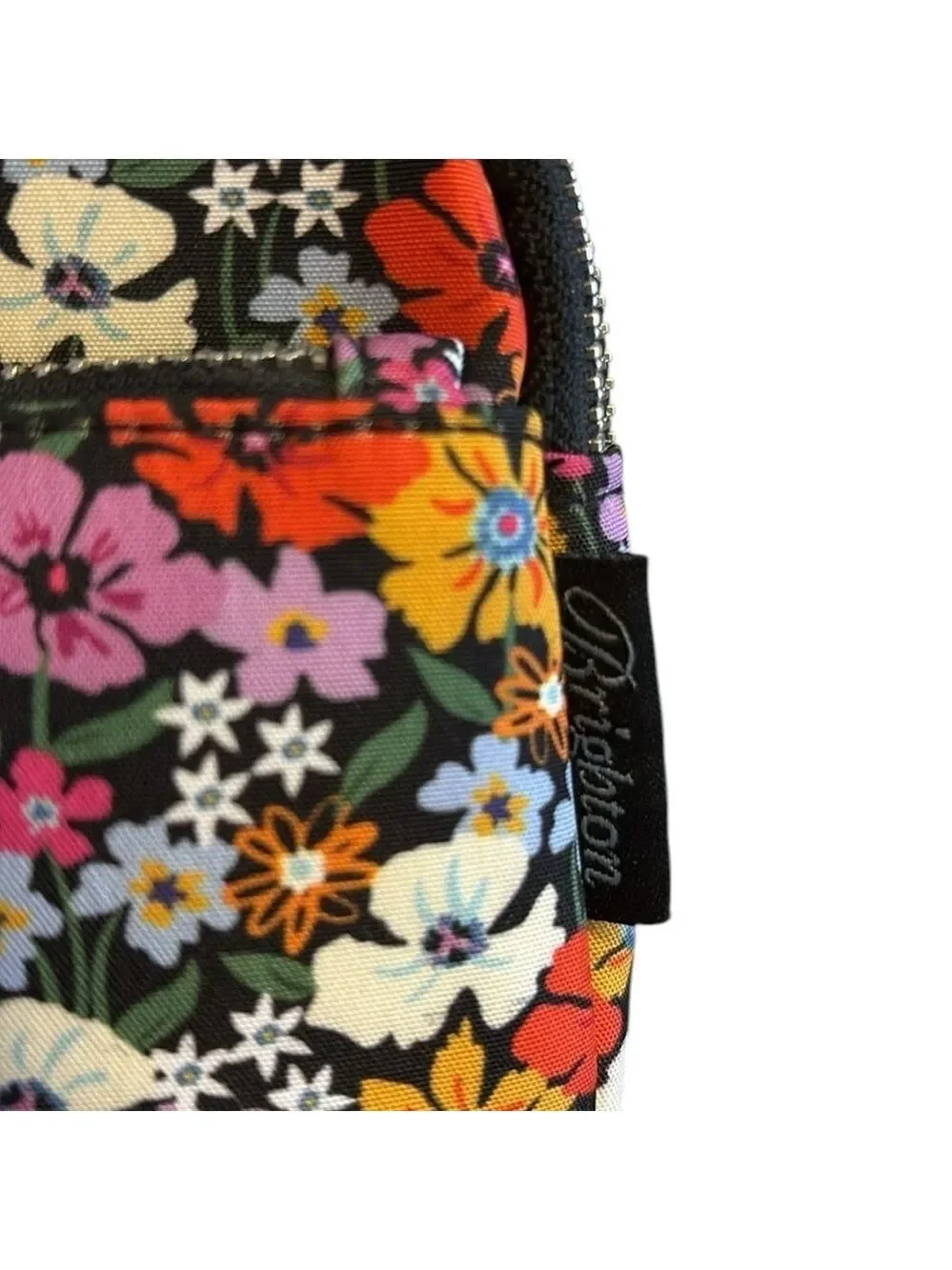 Brighton Women's Painted Poppies Waist Bag Floral Multicolor New